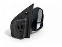 2017-2022 Ford F-250 F-350 Super Duty Left Right Front Door Side Rear View Mirror Heated Signal Puddle Light Power Adjustment With BSM (Blind Spot Monitoring) Black / Textured Driver & Passenger Set - Bumper & Body Parts