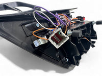 2017-2022 Ford F-250 F-350 Super Duty Left Right Front Door Side Rear View Mirror Heated Signal Puddle Light Power Adjustment With BSM (Blind Spot Monitoring) Black / Textured Driver & Passenger Set - Bumper & Body Parts