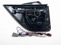 2017-2022 Ford F-250 F-350 Super Duty Left Right Front Door Side Rear View Mirror Heated Signal Puddle Light Power Adjustment With BSM (Blind Spot Monitoring) Black / Textured Driver & Passenger Set - Bumper & Body Parts