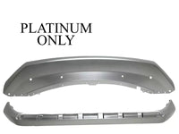 2021-2022 Nissan Rogue Platinum Front Bumper Lower Valance Cover Silver Painted - Bumper & Body Parts