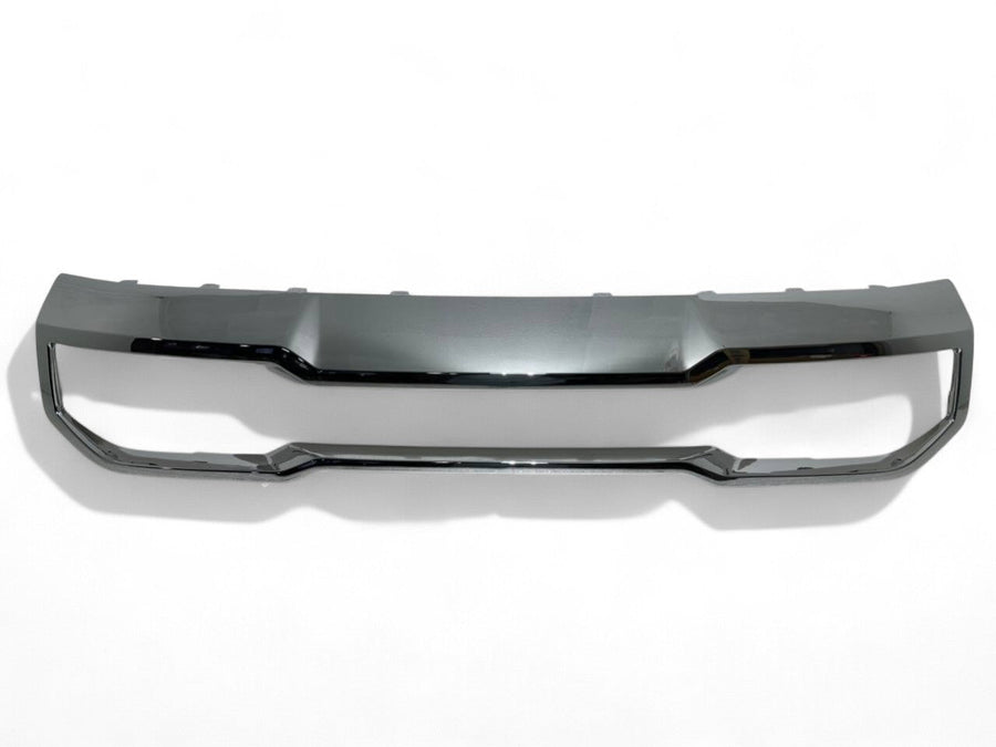 2022 2023 2024 2025 GMC Sierra 1500 SLT Front Bumper Lower Valance Skid Chrome Plate Trim