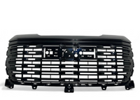 2022 2023 2024 GMC Sierra 1500 & Sierra 1500 Limited Front Bumper Upper Grille Gloss Black