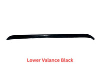 2020 2021 2022 2023 2024 2025 Toyota Highlander Front Bumper Lower Valance Molding BLACK