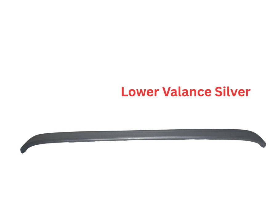 2020 2021 2022 2023 2024 2025 Toyota Highlander Front Bumper Lower Valance Molding Gloss Silver