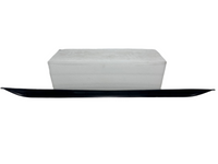 2020-2025 Toyota Highlander Front Bumper Lower Valance Molding Gloss Silver - Bumper & Body Parts