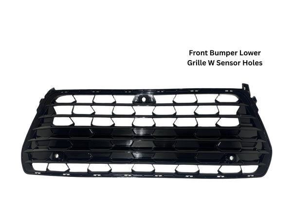 2024 2025 Toyota Grand Highlander Front Bumper Lower Grille W Sensor Holes