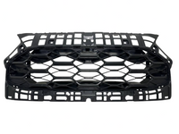 2023 2024 2025 2026 Honda HRV HR-V LX Front Bumper Upper Grille Without Sensor Holes Honeycomb Matte Black