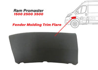 2014 2015 2016 2017 2018 Ram ProMaster 1500 2500 3500 Front Fender Molding Trim Flare Left Driver Side