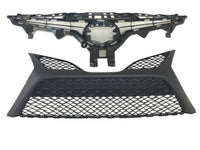 2018 2019 2020 Toyota Camry XSE SE Front Bumper Upper Lower Grille Matte Black Pair