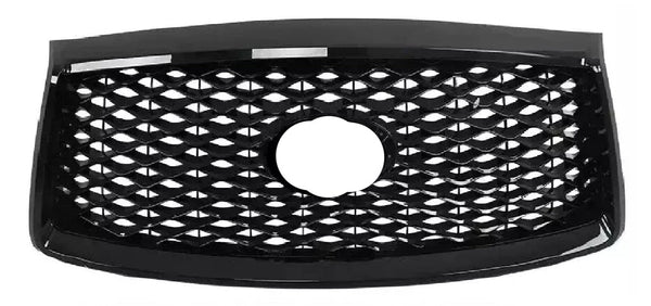 2018 2019 2020 Infiniti QX80 Front Bumper Upper Grille Gloss Black
