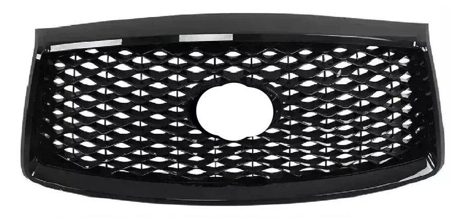 2018 2019 2020 Infiniti QX80 Front Bumper Upper Grille Gloss Black