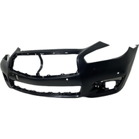 2015 2016 2017 2018 2019 Infiniti Q70L Q70 Front Bumper Cover With Sensor Holes - Bumper & Body Parts
