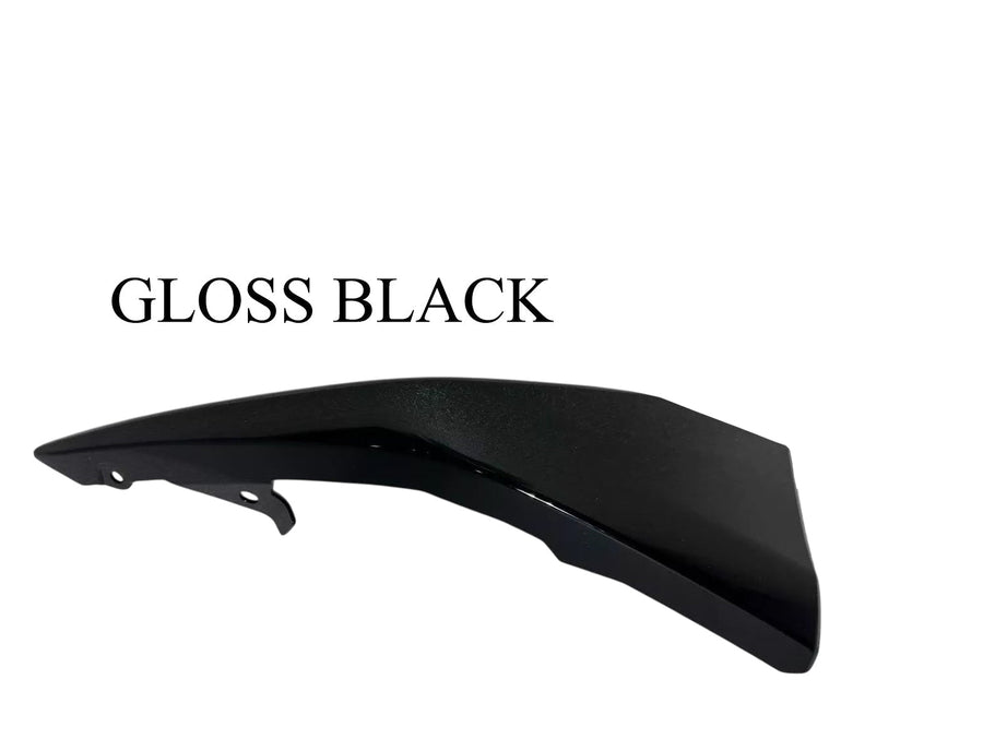 2025 Toyota Camry SE Left Front Bumper Side Lower Molding Trim Gloss Black