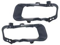 2018-2020 Nissan Kicks SR Front Bumper Fog Light Cover Bracket Left Driver & Right Passenger Set - Bumper & Body Parts