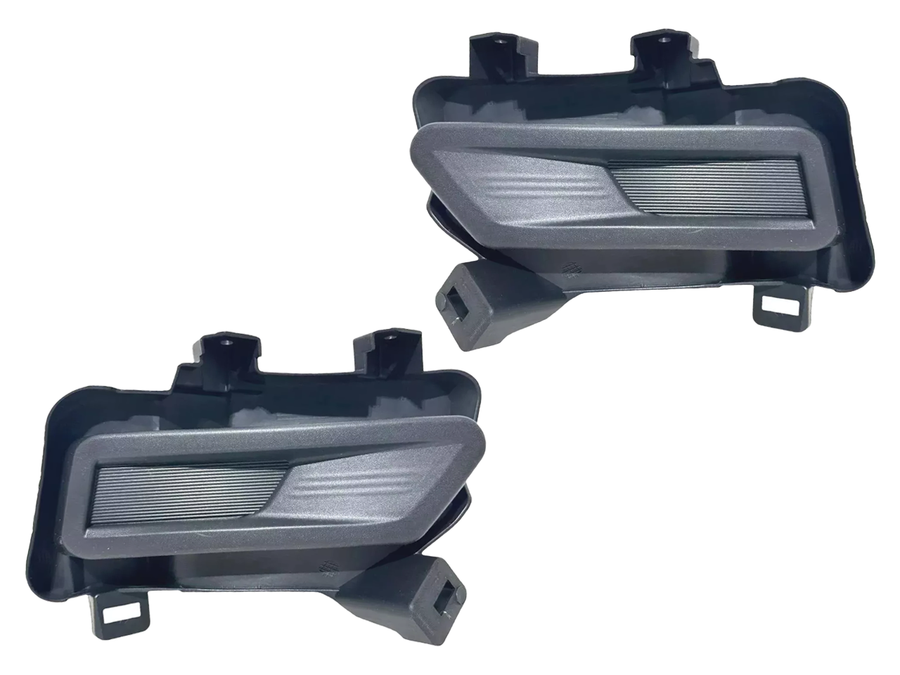2018 2019 2020 Nissan Kicks S SV SR Front Bumper Fog Light Cover Left Driver & Right Passenger Set