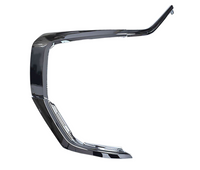 2019-2020 Mitsubishi Outlander Front Bumper Cover Grille Center Lower Panel Chromes 14-Pcs - Bumper & Body Parts