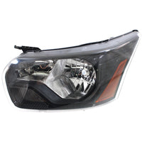 2015 2016 2017 2018 2019 2020 2021 2022 2023 2024 Ford Transit 150 250 350 350 HD Front Headlight Lamp Black Left Driver Side