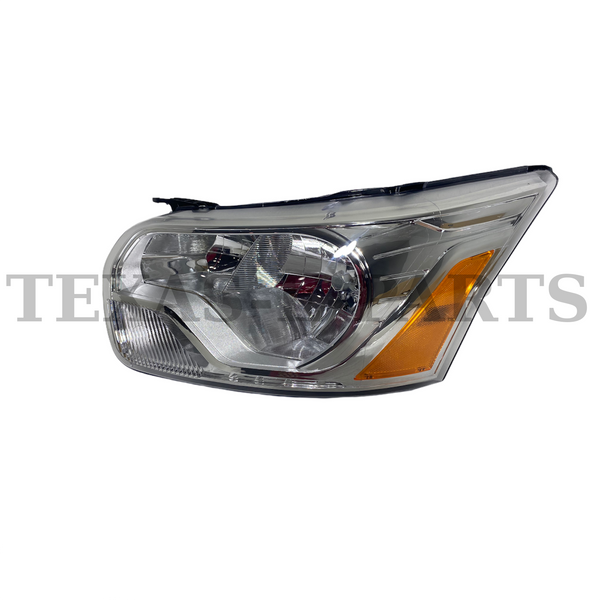 2015 2016 2017 2018 2019 2020 2021 2022 2023 2024 Ford Transit 150 250 350 350 HD Front Headlight Lamp Chrome Left Driver Side