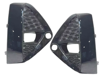 2019 2020 2021 2022 2023 2024 Nissan Murano Front Bumper Fog Light Cover Left Driver & Right Passenger Gloss Black