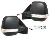 2015-2022 Ram Promaster City Left Right Front Door Side Rear View Mirror Heated Signal Power Mirror Adjustment Manual Fold Driver & Passenger Set - Bumper & Body Parts