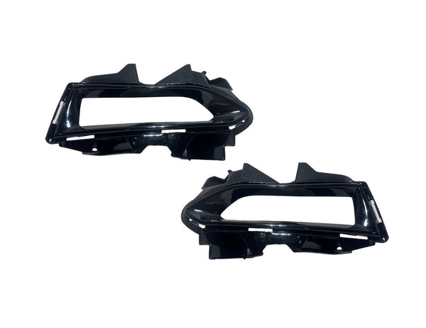 2023 2024 2025 Nissan Versa S SR SV Front Bumper Fog Light Cover Left Driver & Right Passenger Set