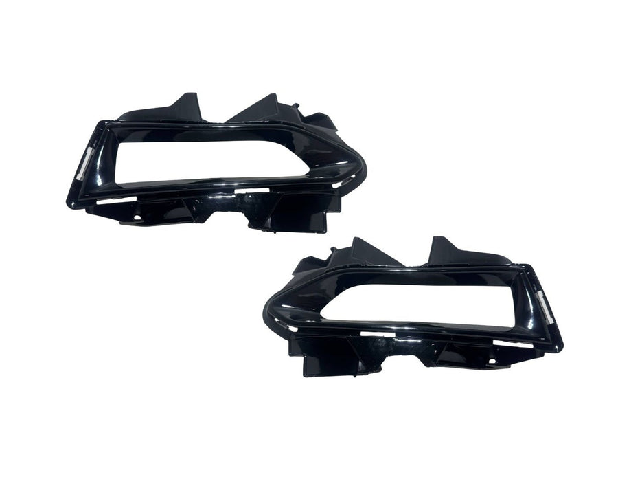 2023 2024 2025 Nissan Versa S SR SV Front Bumper Fog Light Cover Left Driver & Right Passenger Set