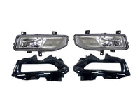2023 2024 2025 Nissan Versa S SR SV Front Bumper Fog Light Lamp With Cover Left Driver & Right Passenger Set