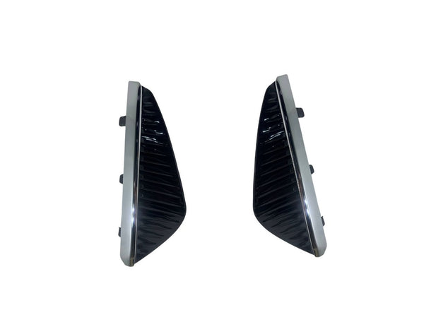 2024 2025 Nissan Sentra SR Front Fog Light Cover With Chrome Strip Left Driver & Right Passenger Set