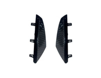 2024 2025 Nissan Sentra S SV Front Fog Light Cover Left Driver & Right Passenger Set Gloss Black
