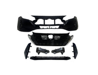 2024 2025 Nissan Sentra S SR SV Front Bumper Upper Lower Grille Fog Light Cover Side Retainer Brackets Set (Copy)