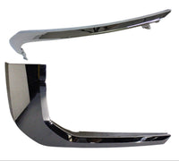 2020 2021 2022 2023 Mitsubishi Outlander Sport Front Bumper Upper Lower Chrome Molding Trim Left Driver Side - Bumper & Body Parts