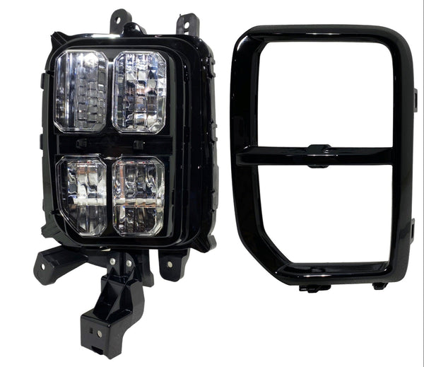 2020 2021 2022 2023 2024 2025 Mitsubishi Outlander Sport Front Bumper Turn Signal Fog Light Lamp With Cover Left Driver Side