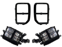 2020 2021 2022 2023 2024 2025 Mitsubishi Outlander Sport Front Bumper Turn Signal Fog Light Lamp With Cover Left Driver & Right Passenger Set