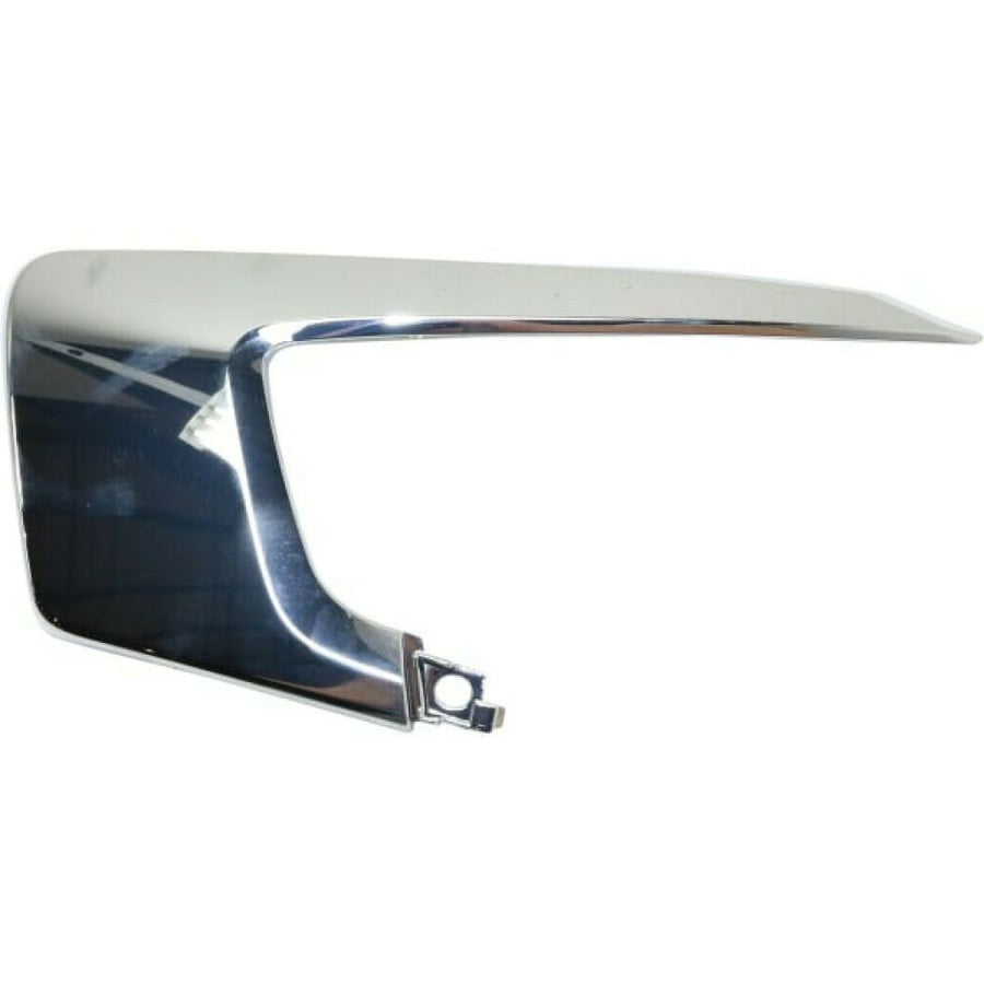 2016 2017 2018 2019 Mitsubishi Outlander Sport Left Side Front Bumper Upper Chrome Trim Molding