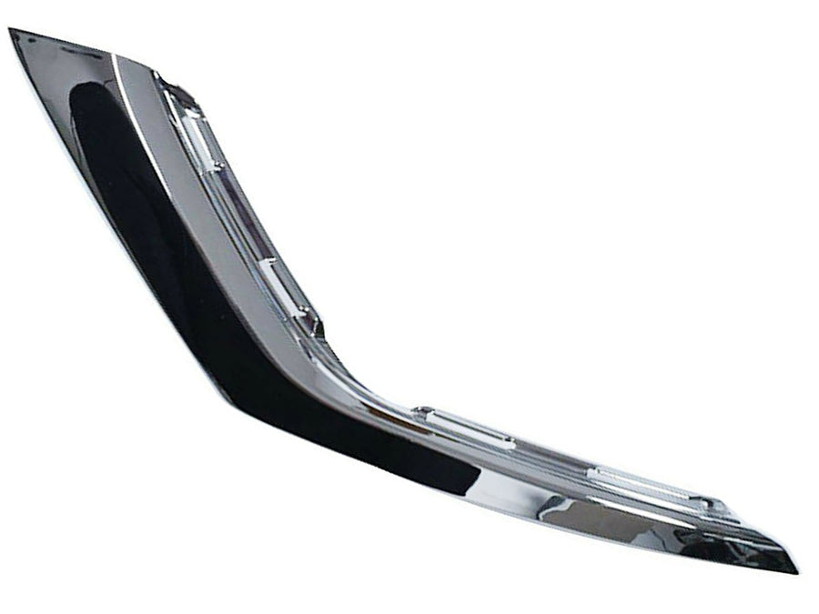 2015 2016 2017 2018 2019 2020 2021 2022 Mitsubishi Outlander & Outlander PHEV Front Bumper Lower Chrome Trim Left Driver Side