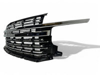 2021-2024 Chevrolet Suburban Tahoe Premier Grille Front Bumper Upper Grille With Camera Option Chrome - Bumper & Body Parts