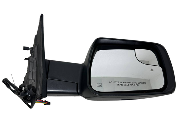2019 2020 2021 2022 Ram 1500 Right Passenger Front Door Power Side Rear View Mirror Heated Signal Puddle Lamp With BSM Blind Spot Monitoring Textured