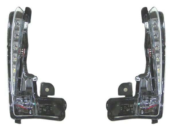 2017 2018 2019 Toyota Corolla XSE SE Left & Right Front Bumper Daytime Running Light Lamp Set