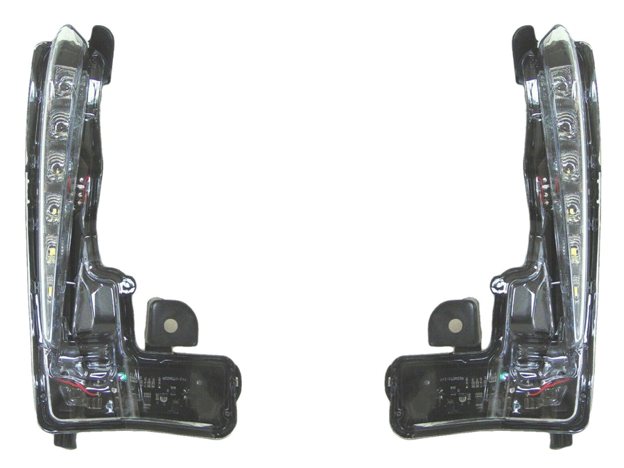 2017 2018 2019 Toyota Corolla XSE SE Left & Right Front Bumper Daytime Running Light Lamp Set