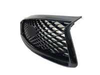 2018-2024 Infiniti Q50 Grille Front Bumper Upper Grill Gloss Black With Camera Option - Bumper & Body Parts