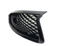 2018 2019 2020 2021 2022 2023 2024 Infiniti Q50 Front Bumper Upper Grille Gloss Black - Bumper & Body Parts