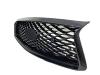 2018-2024 Infiniti Q50 Grille Front Bumper Upper Grille With Sensor Holes With Camera Option Black Gloss - Bumper & Body Parts