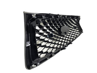 2018-2024 Infiniti Q50 Grille Front Bumper Upper Grille With Sensor Holes With Camera Option Black Gloss - Bumper & Body Parts