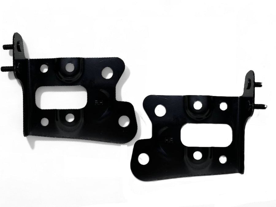 2014 2015 2016 2017 2018 2019 2020 2021 2022 2023 2024 Infiniti Q50 Q60 Left Right Front Hood Latch Support Driver Passenger Side Pair