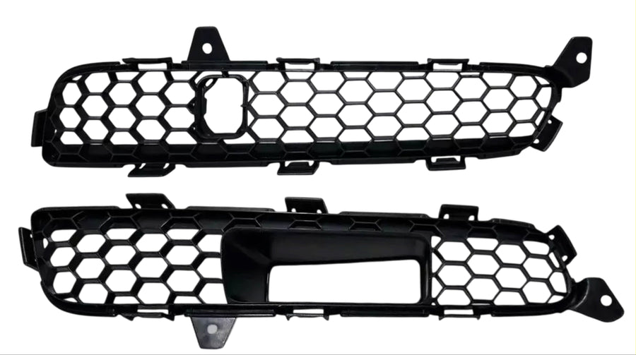 2008 2009 2010 2011 2012 2013 2014 2015 Infiniti EX35 EX37 QX50 Left Right Front Bumper Lower Grille Driver Passenger Set Honeycomb