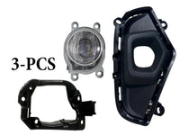 2022-2024 Toyota Rav4 XLE Premium Front Bumper Fog Light Lamp With Cover & Bracket Right Passenger Side 3-PCS - Bumper & Body Parts
