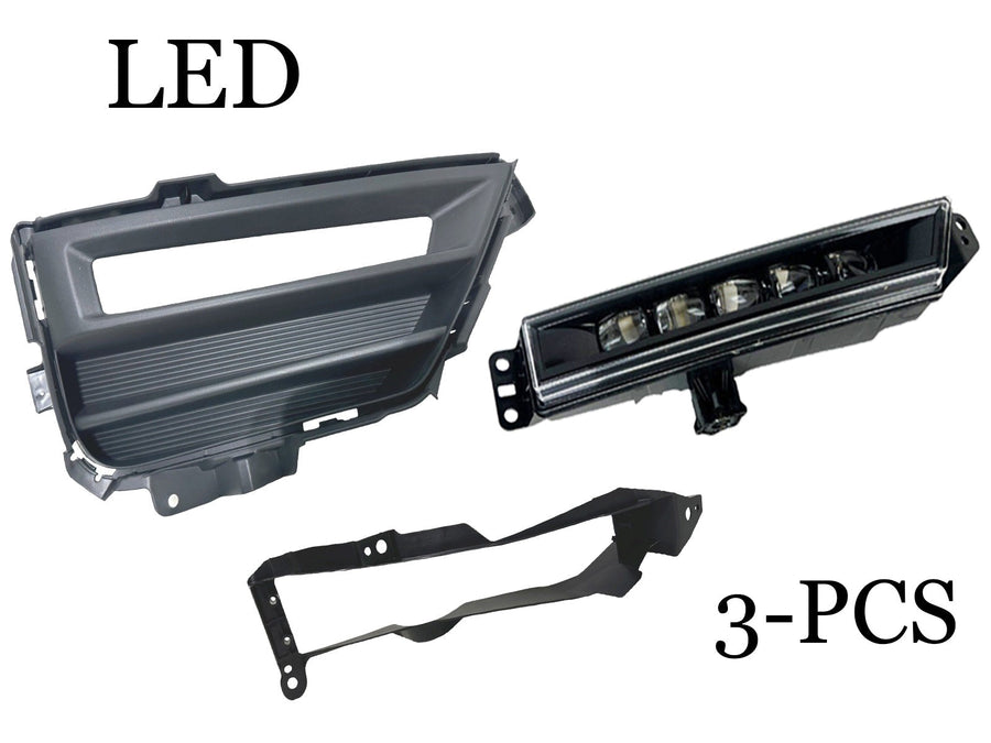 2020 2021 2022 Honda CR-V CRV Hybrid Front Bumper Daytime Running Light Lamp With Cover & Bracket Right Passenger Side