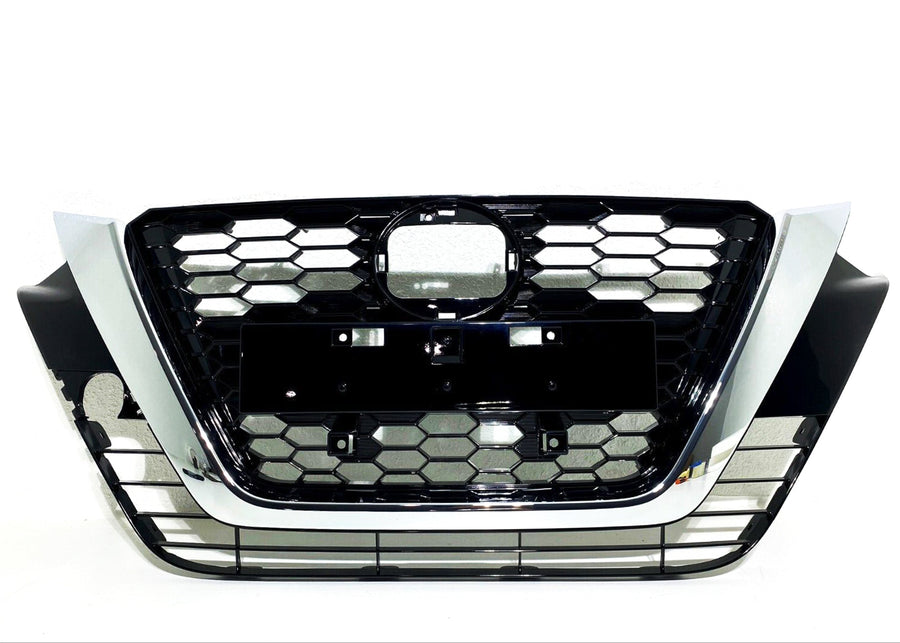 2019 2020 2021 2022 Nissan Altima Grille Front Bumper Upper Grill Chrome With License Plate Holder