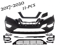 2017-2020 Nissan Rogue Front Bumper Lower Grille Fog Light Lamp Tow Cap Cover Chrome Molding Trim - Bumper & Body Parts