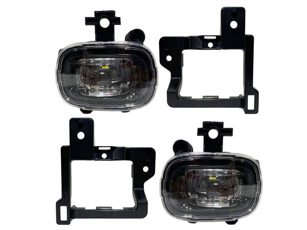 2021 2022 2023 Nissan Rogue Front Bumper Fog Light Lamp With Bracket Left Driver & Right Passenger Side